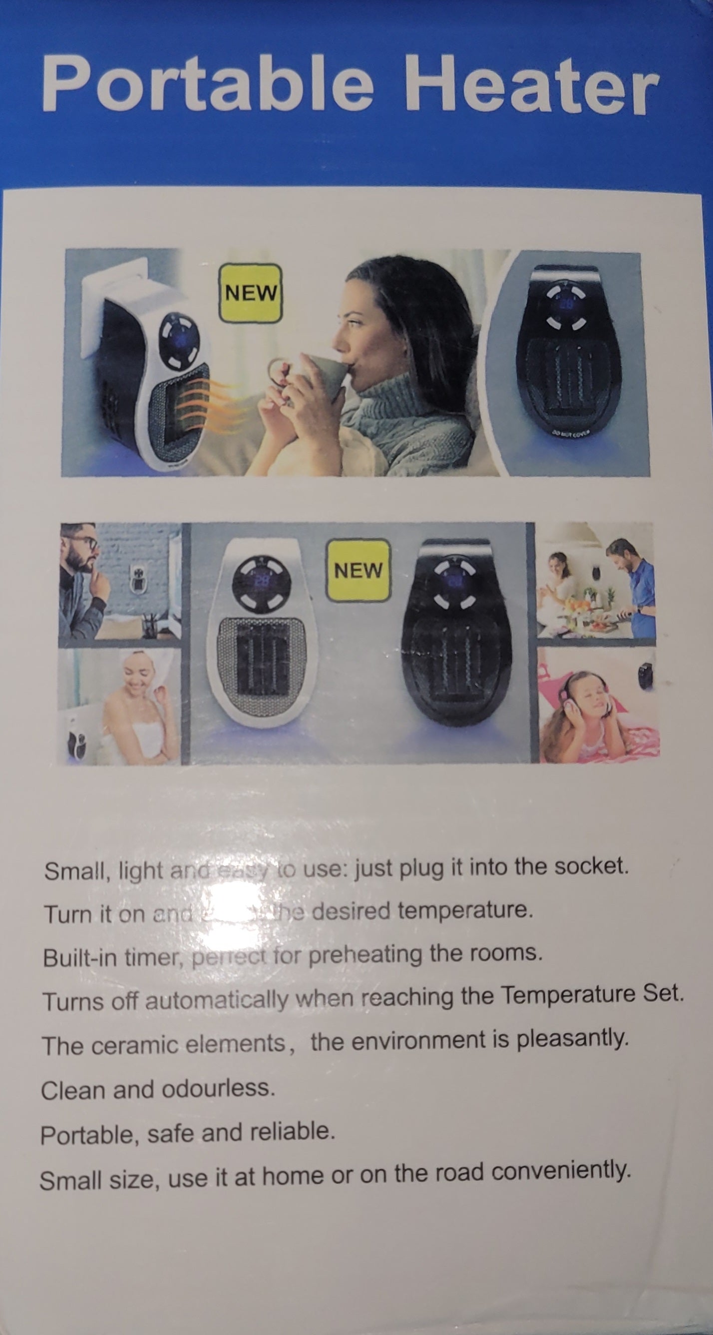 Portable Plug in Heater