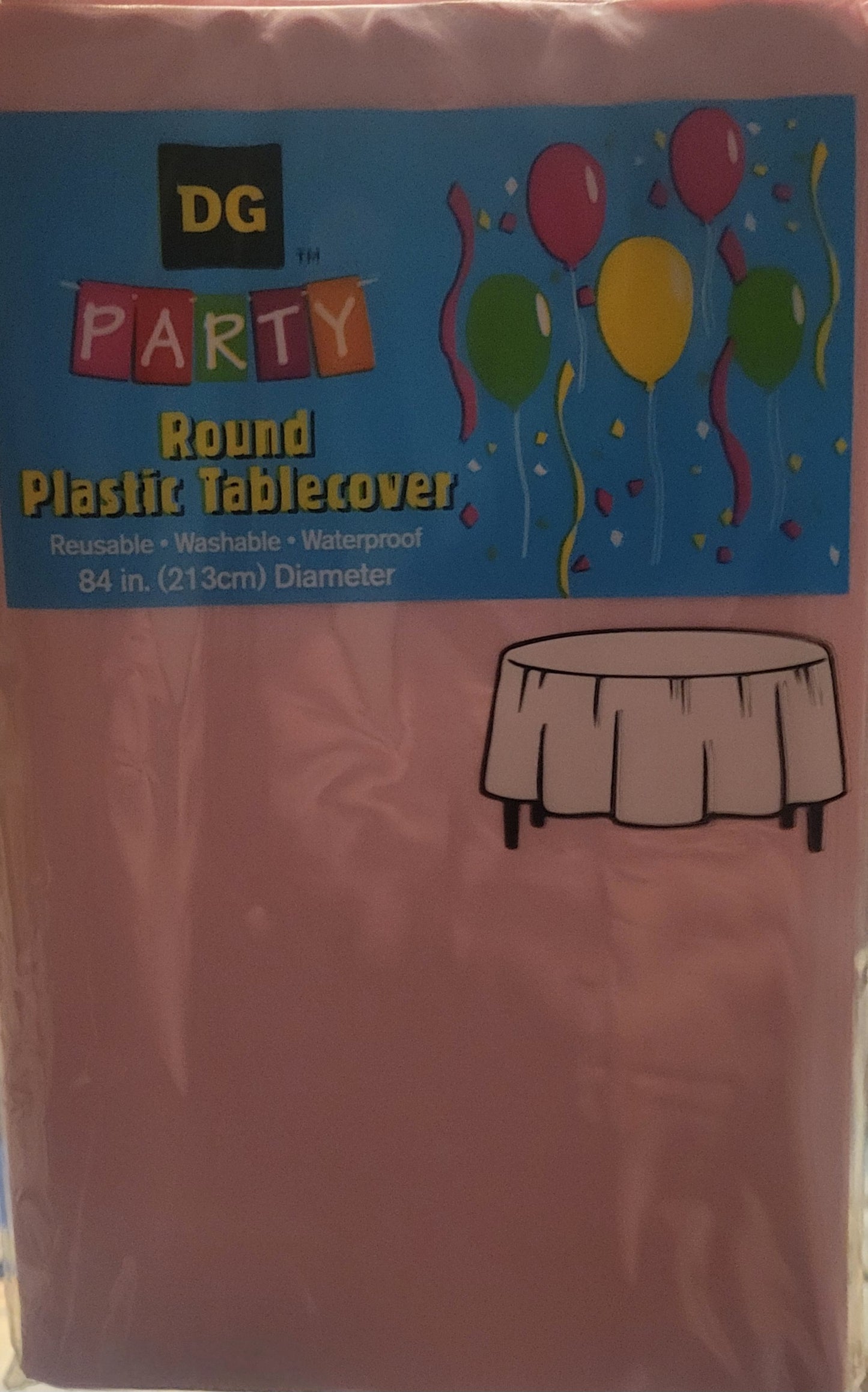 Round Tablecovers- Set of 6- Teal