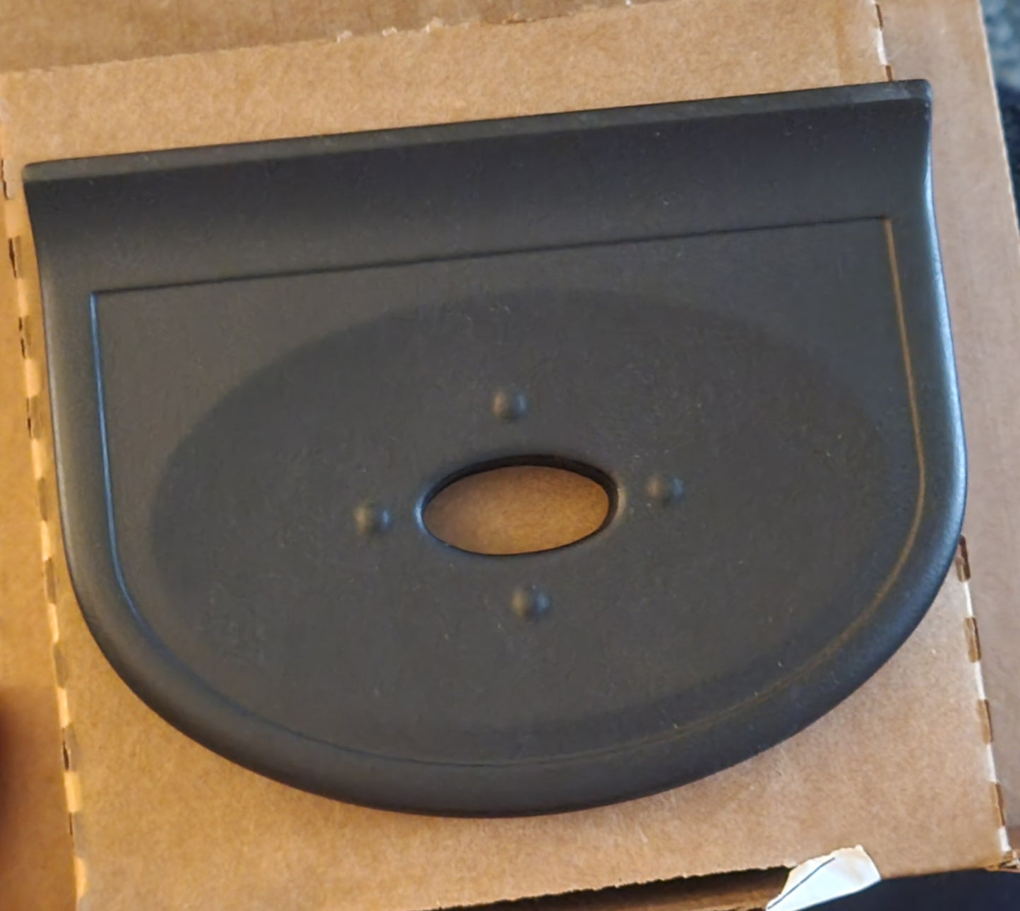 Metro Flat back 5 inch Floating Soap Dish