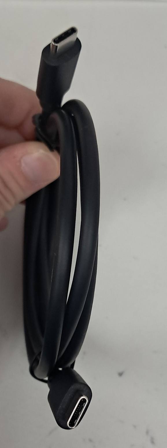 USB Type C to USB Type C- Black
