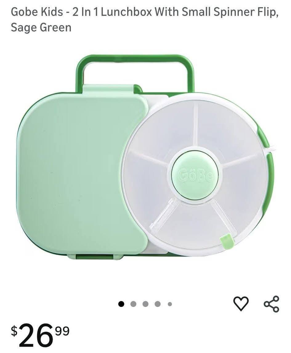 Gobe 2-in-1 Lunchbox- Green
