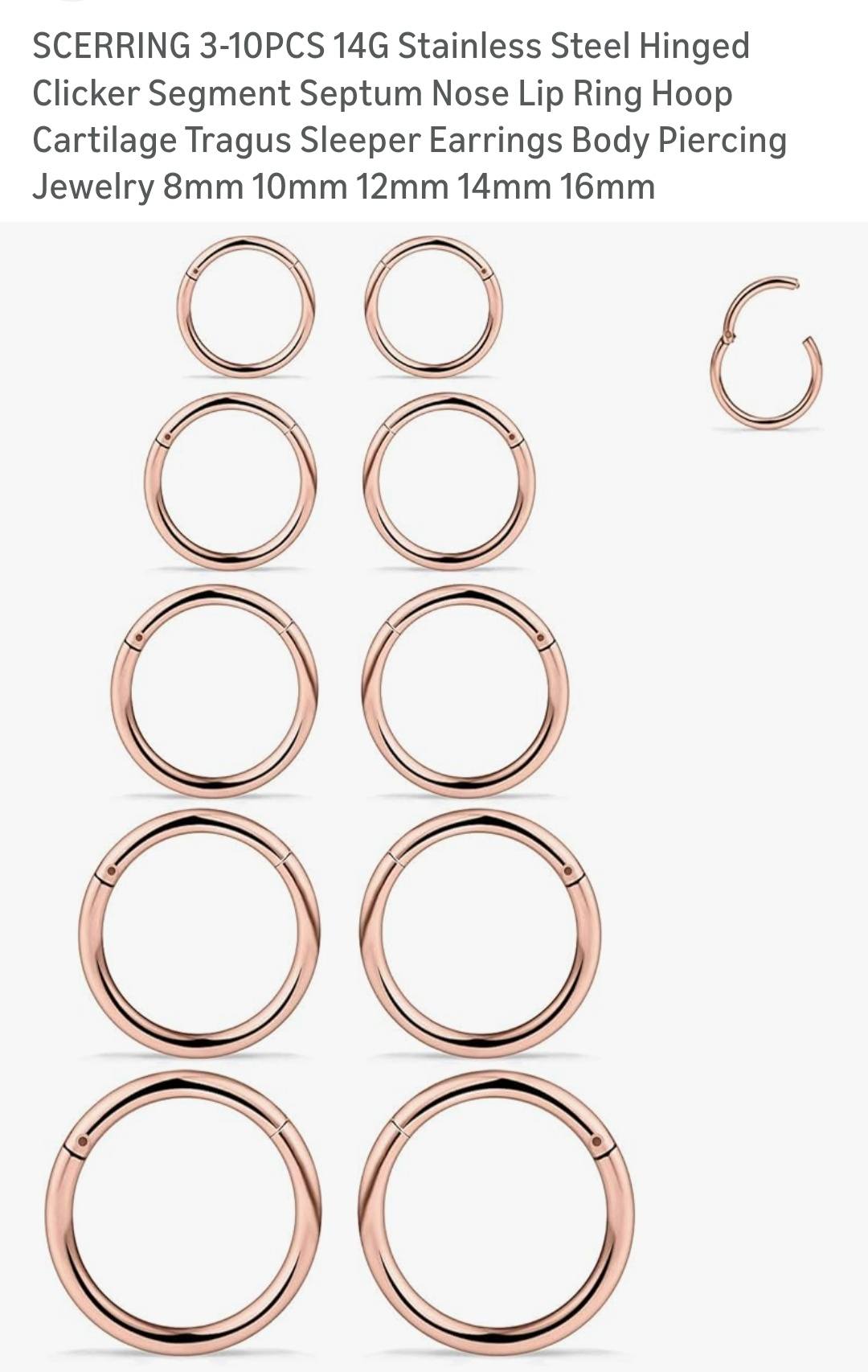 Stainless Steel Body Jewelry