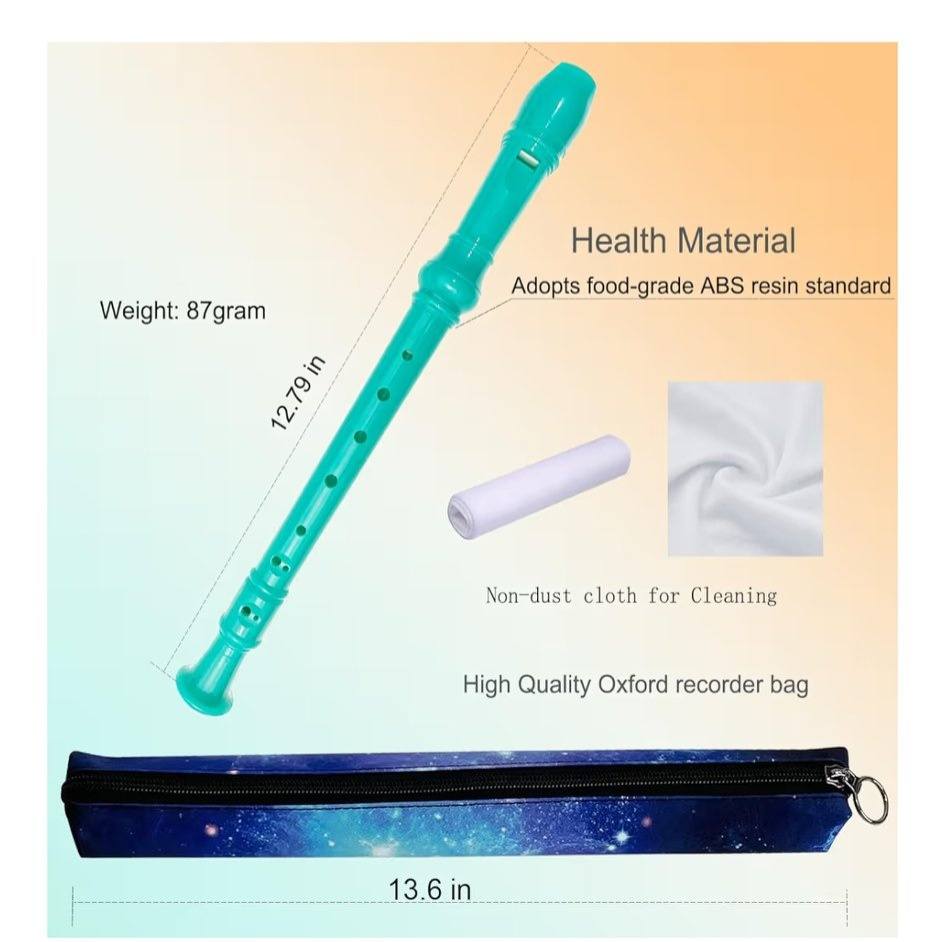 Beginner 8 Hole Soprano Recorder