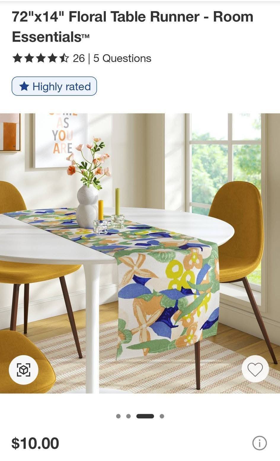 Room Essentials Table Runner