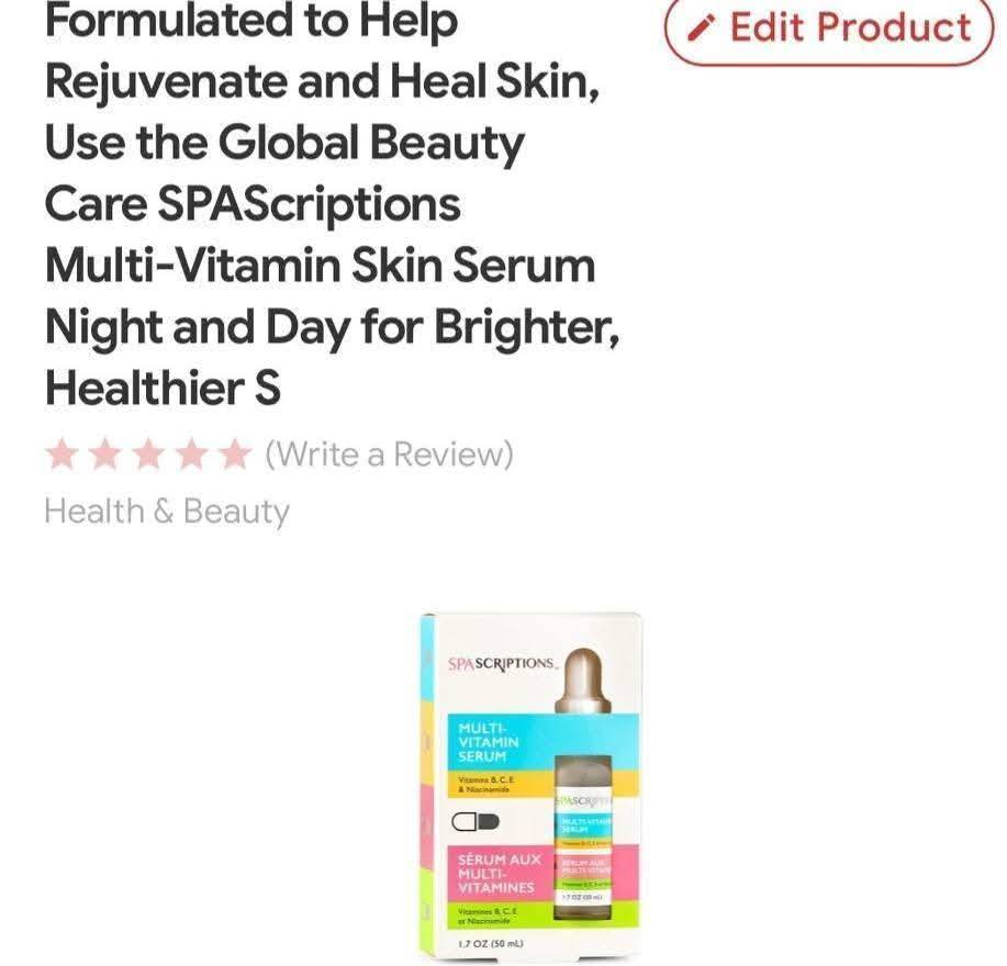 Spascriptions Multi-Vitamin Serum