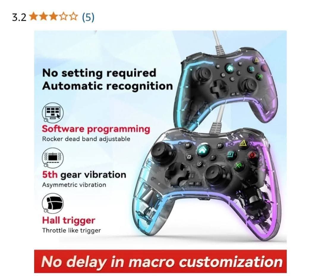 Wired Gaming Controller