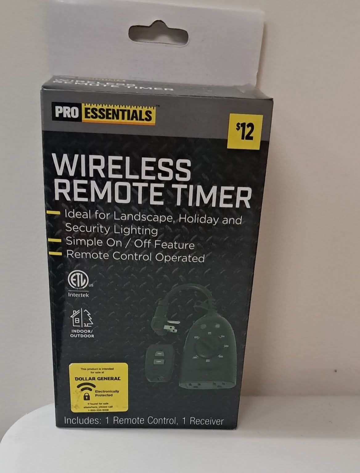 Wireless Remote Timer