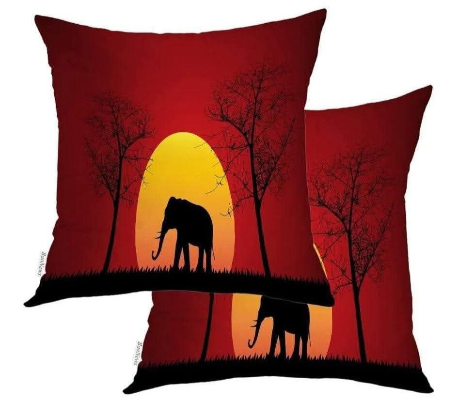 Throw Pillow Covers- Elephant 18x18