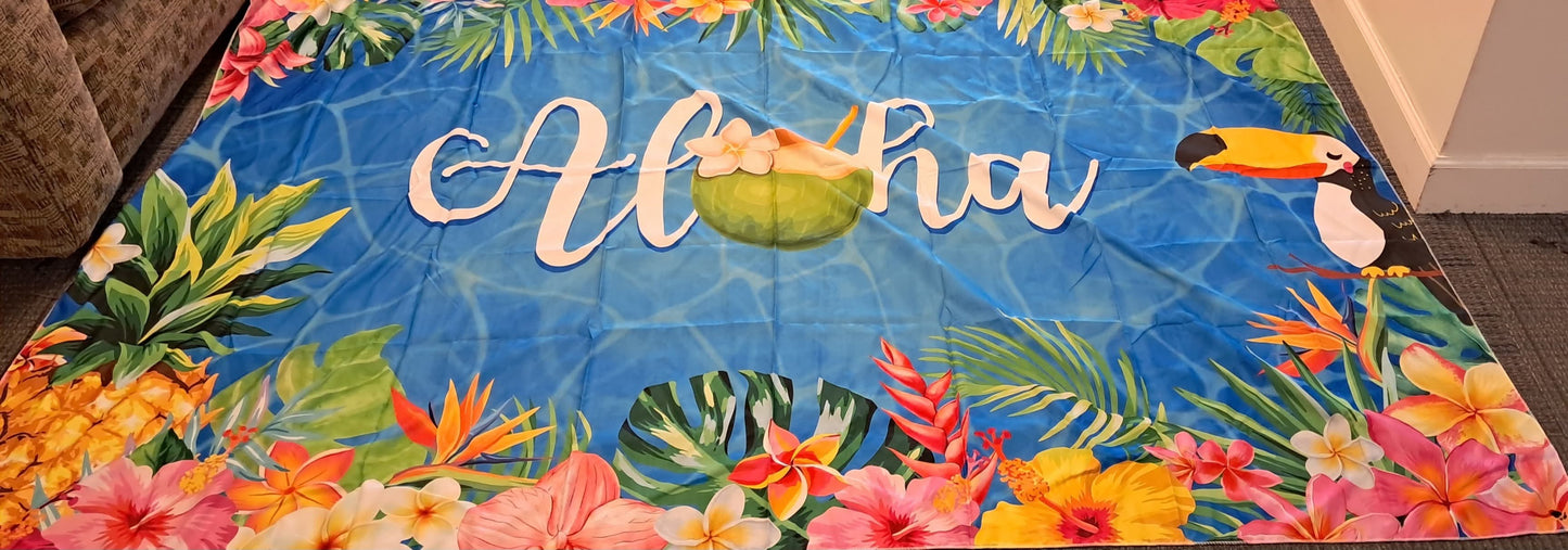 Aloha Backdrop for Photography