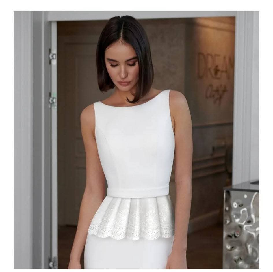 Cotton Eyelet Lace Trim- White