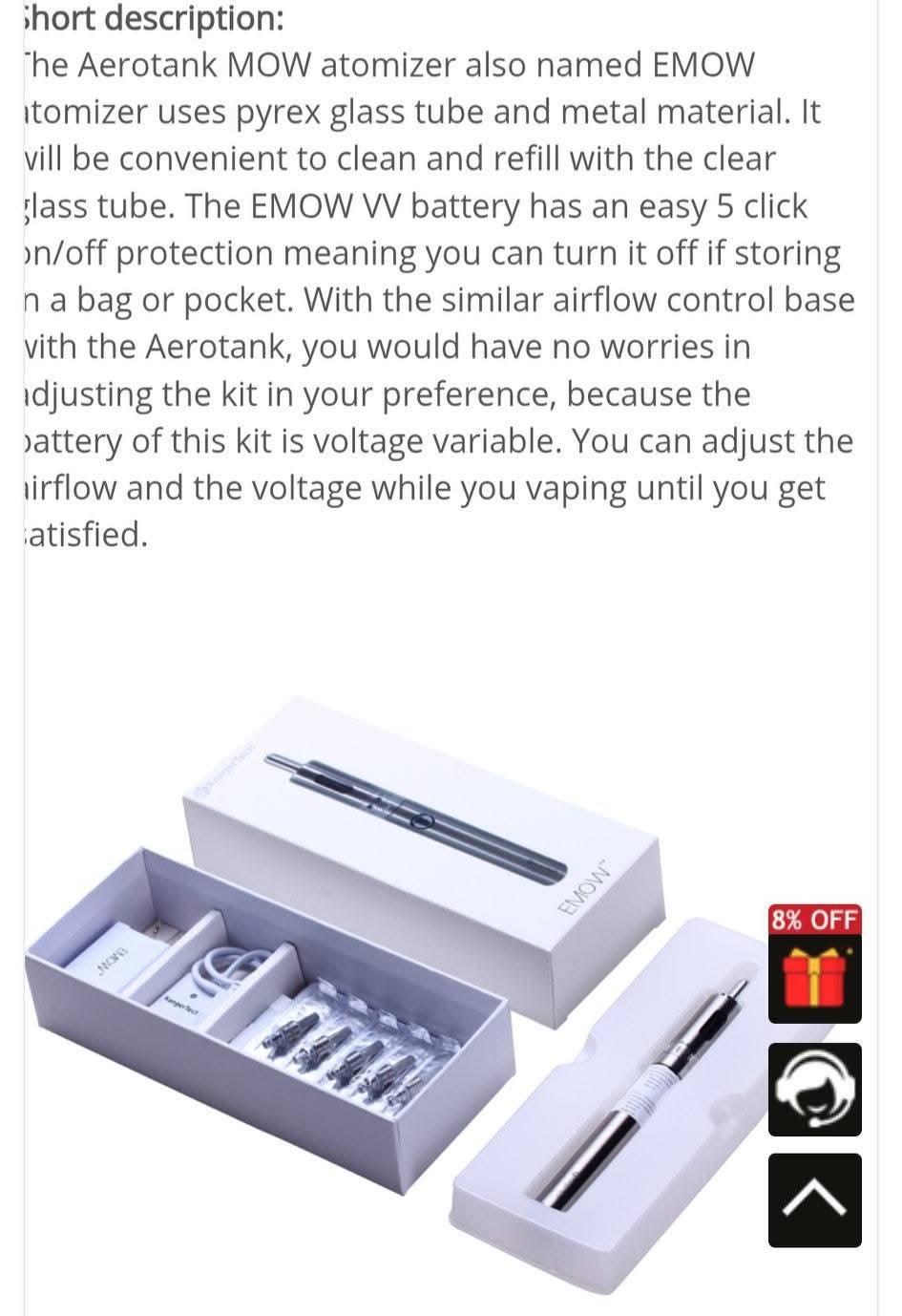 Kanger EMOW Starter Kit