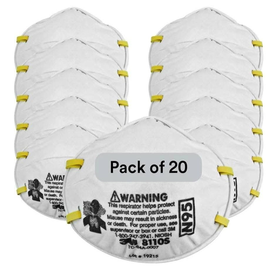 3M Particulate Respirator N95 Masks