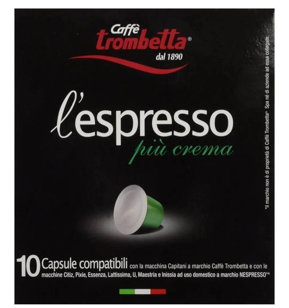 L'espresso Piu Crema Capsules