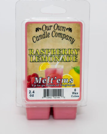 Raspberry Lemonade Melt’ems Wax Melts Our Own Candle Company