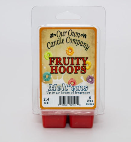 Fruity Hoops Melt’ems Wax Melts Our Own Candle Company