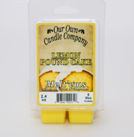 Lemon Pound Cake Melt’ems Wax Melts Our Own Candle Company