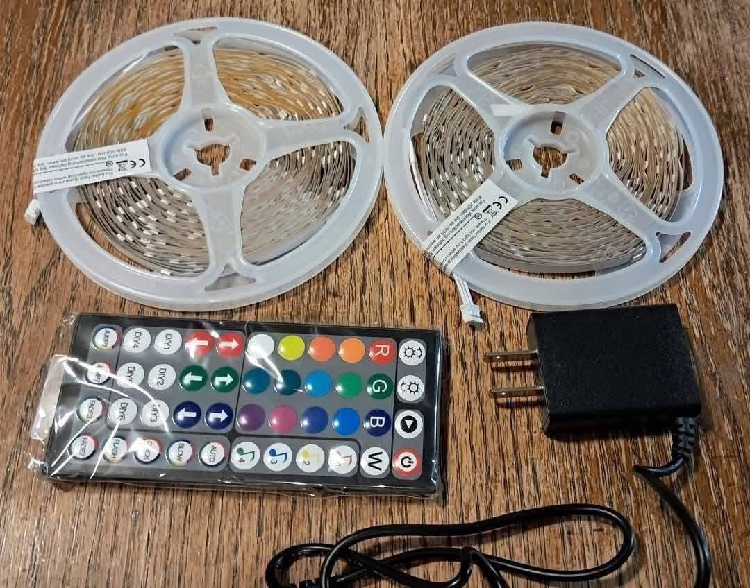 Color Changing LED Light Strips 100 ft with remote