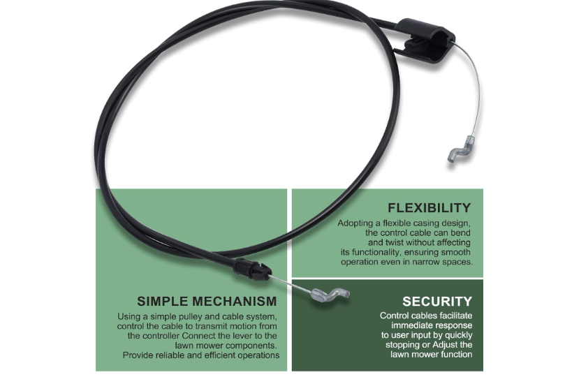 Lawn Mower Throttle Cable