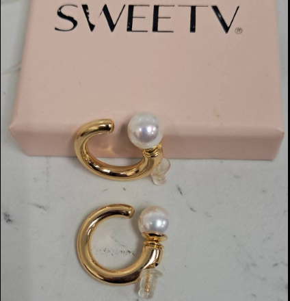 Sterling Silver Gold Hoop Earrings