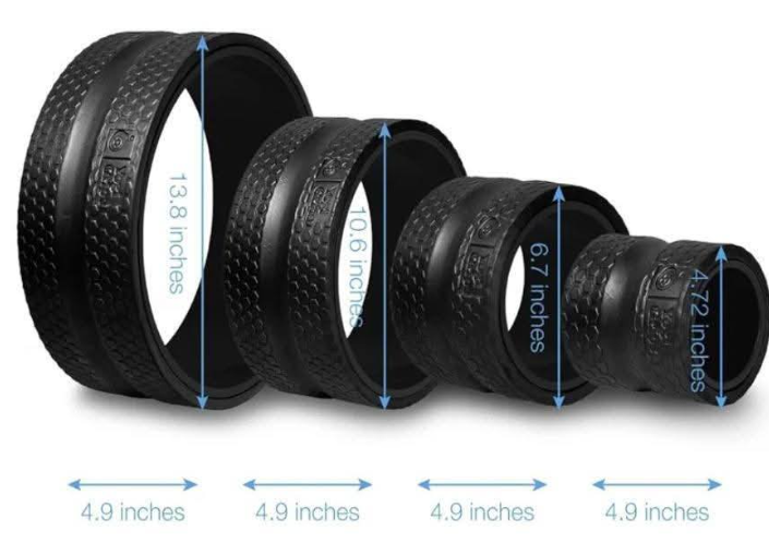 Back Roller Wheels- Set of 4