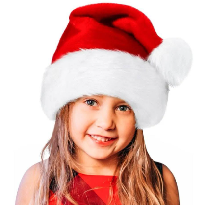 Kids Holiday Santa Hat