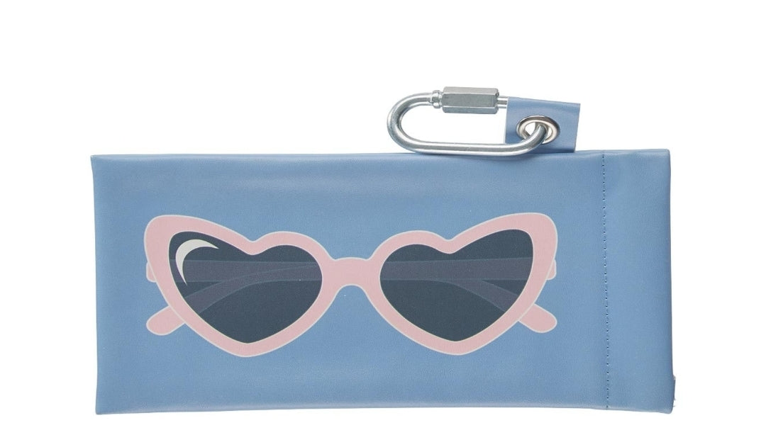 Sunglasses Case with Carabiner- Set of 4