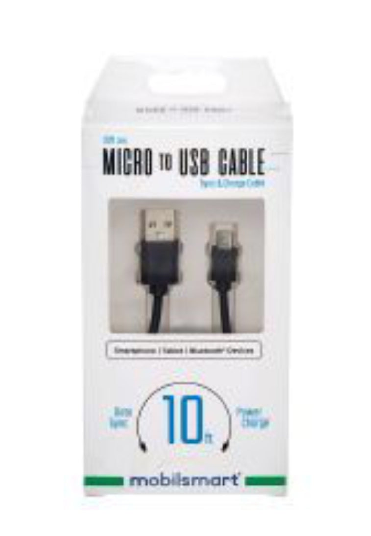 Mobilsmart Micro to USB Charging Cable