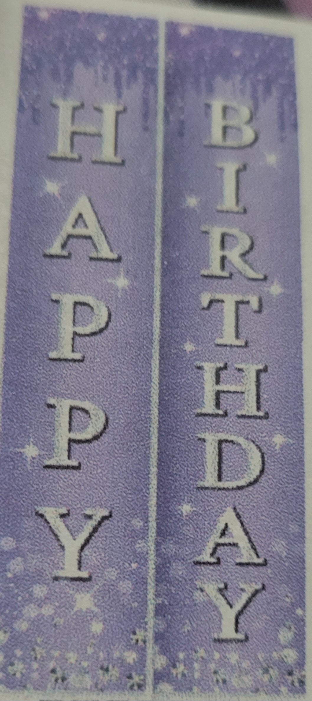 Happy Birthday Vertical Hanging Banners
