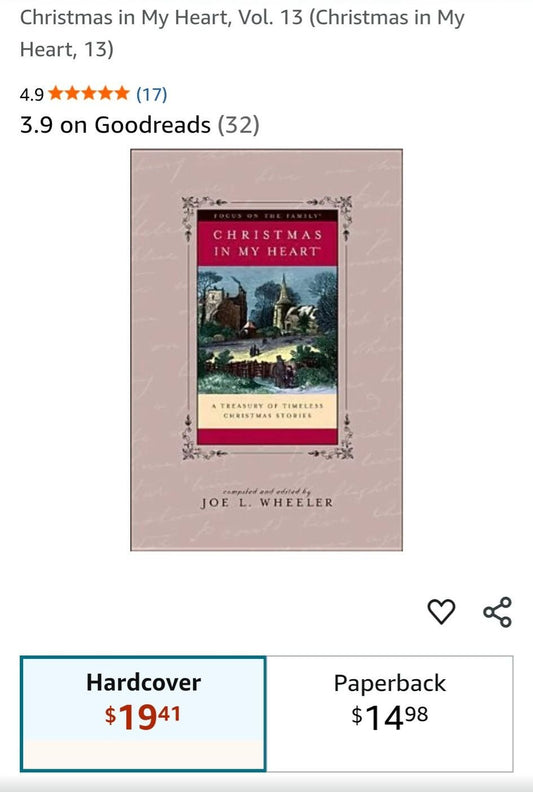 Christmas In My Heart Book
