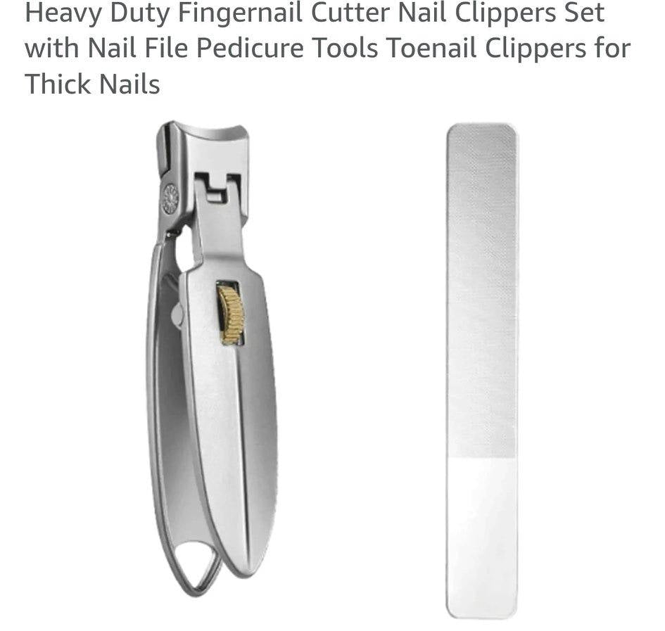 Heavy Duty Nail Cutter & File Set