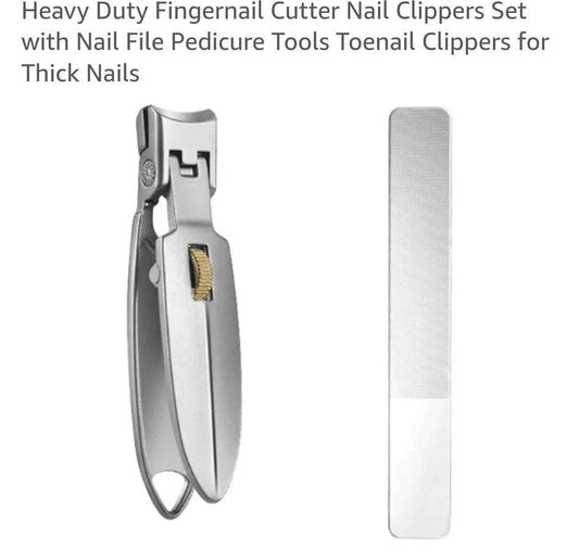 Heavy Duty Nail Cutter & File Set