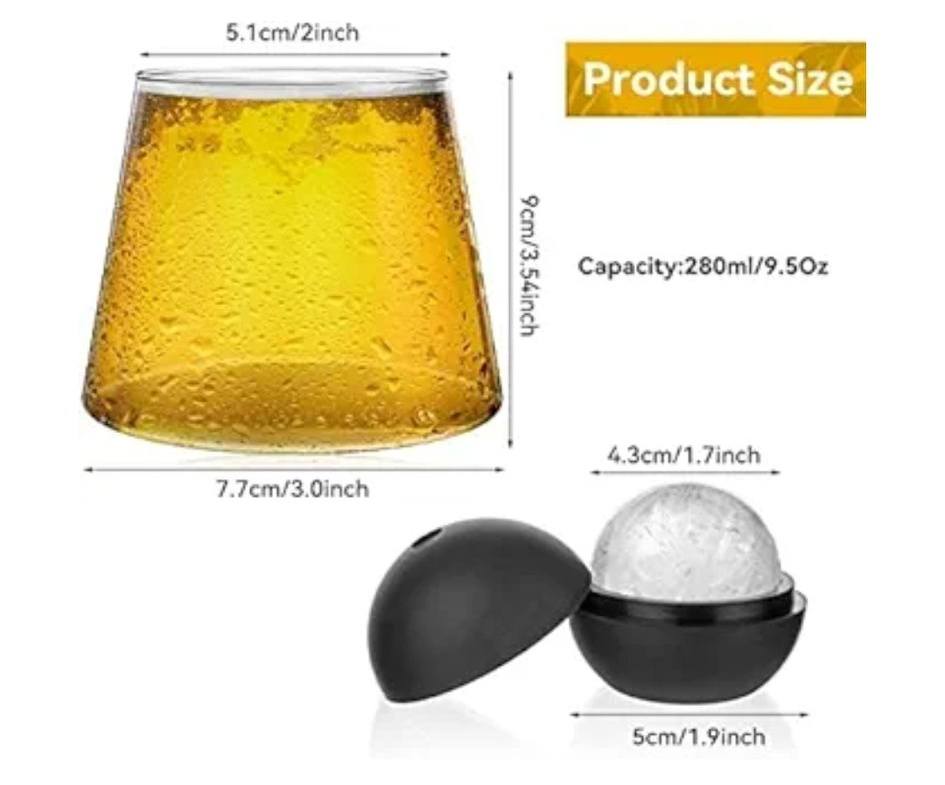 Mount Fuji Beer Glasses- Set of 2