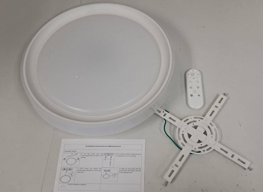 Wired Ceiling Light White