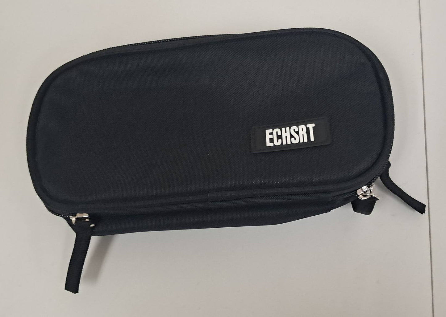 Multi-Pocket Pencil Case- Black