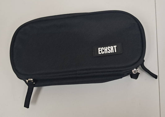 Multi-Pocket Pencil Case- Black