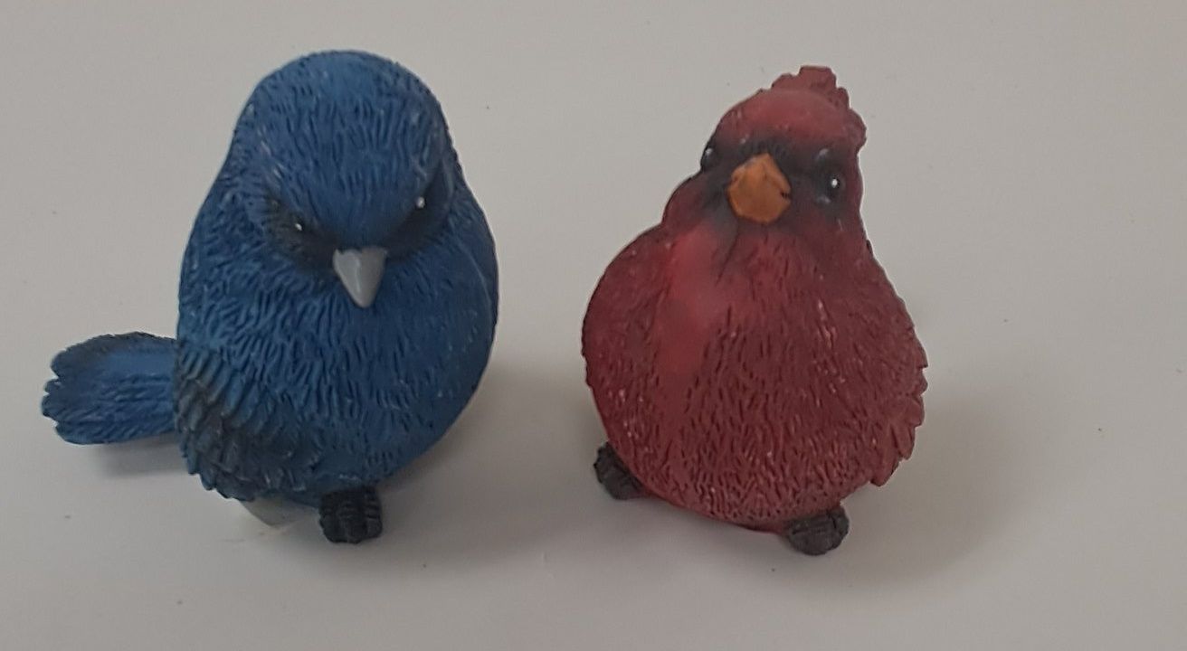 Set of Mini Birds- 8 Count