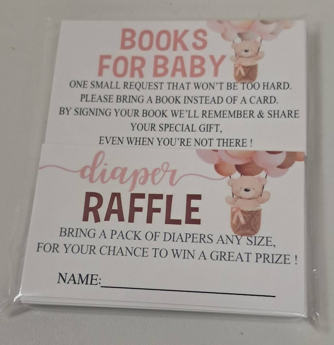 Baby Shower Invitations Set
