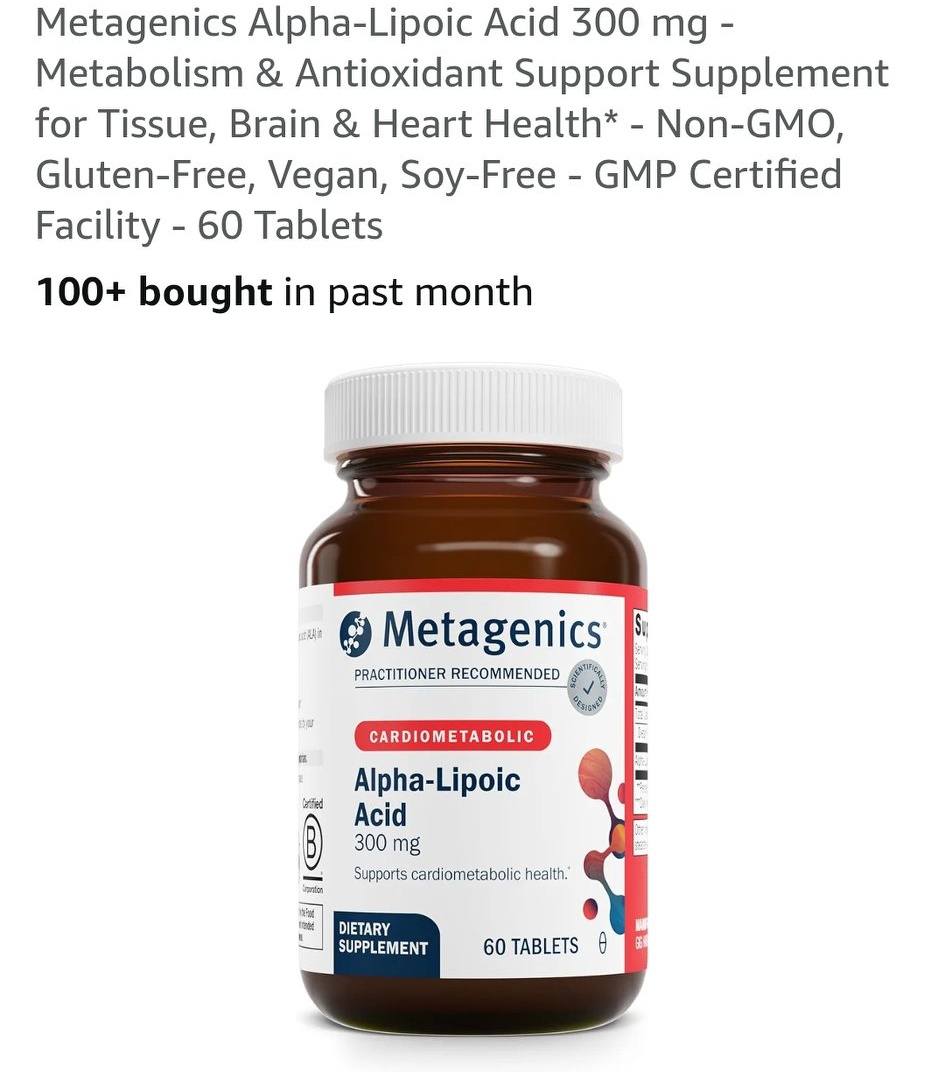 Metagenics Alpha-Lipoic Acid