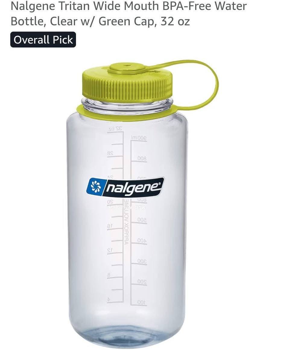 Nalgene Tritan Wide Mouth Water Bottles-Set of 2