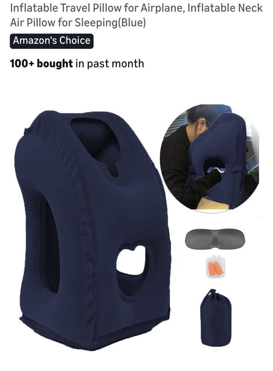 Inflatable Travel Pillow