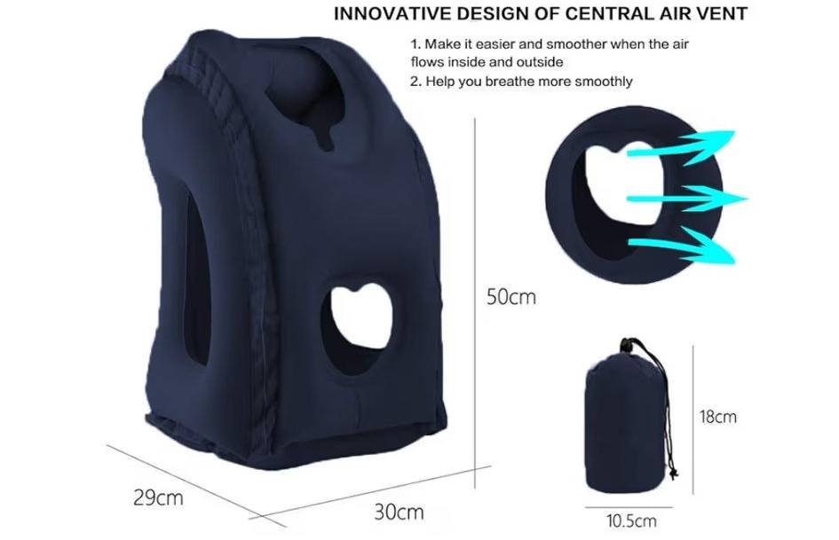 Inflatable Travel Pillow