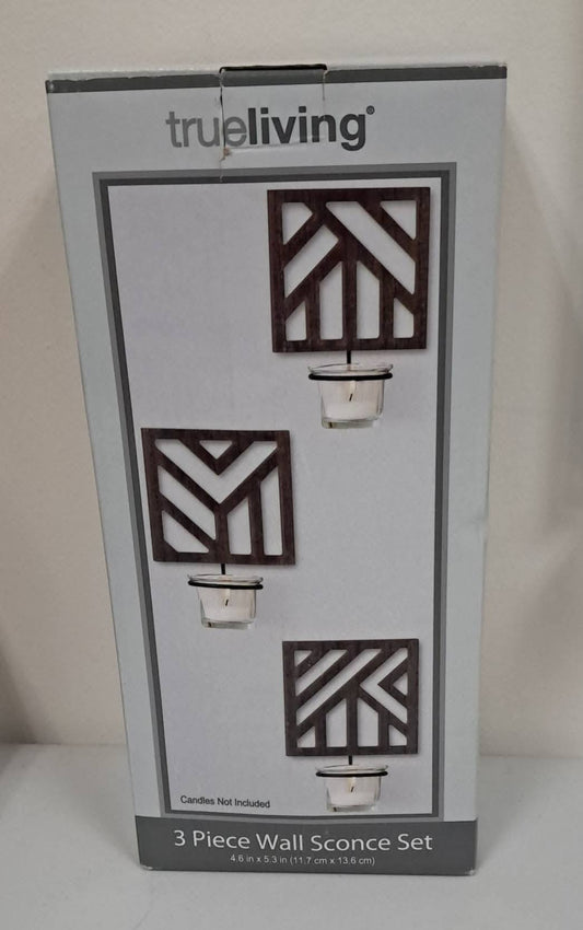 3 Piece Wall Sconce Set