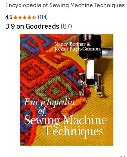 Encyclopedia of Sewing Machine Techniques