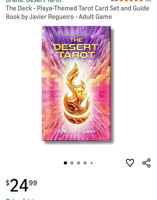 Playa Themed Tarot Card Deck