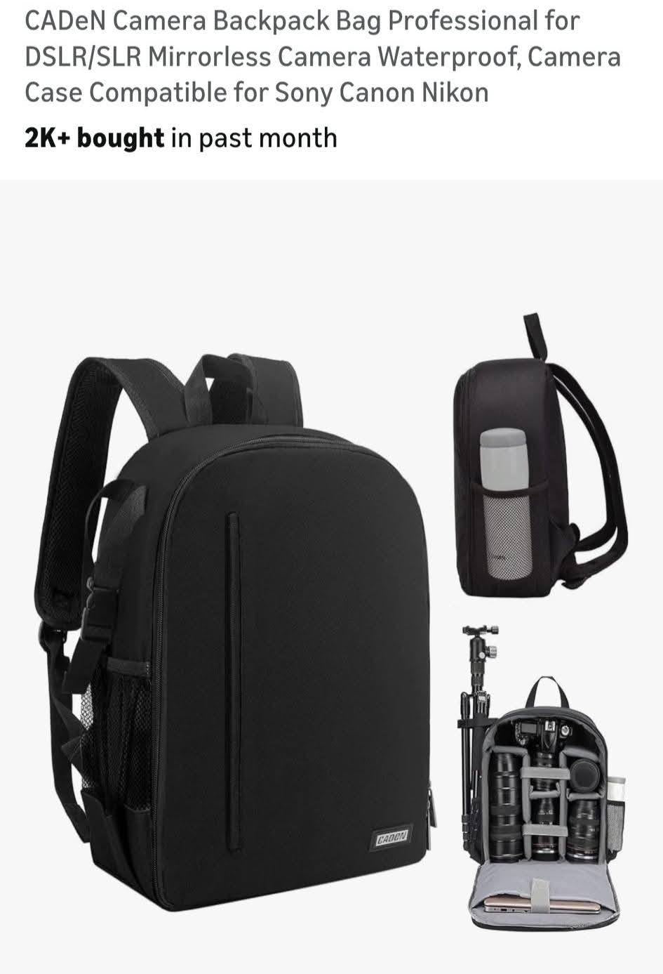 Professional Camera Backpack