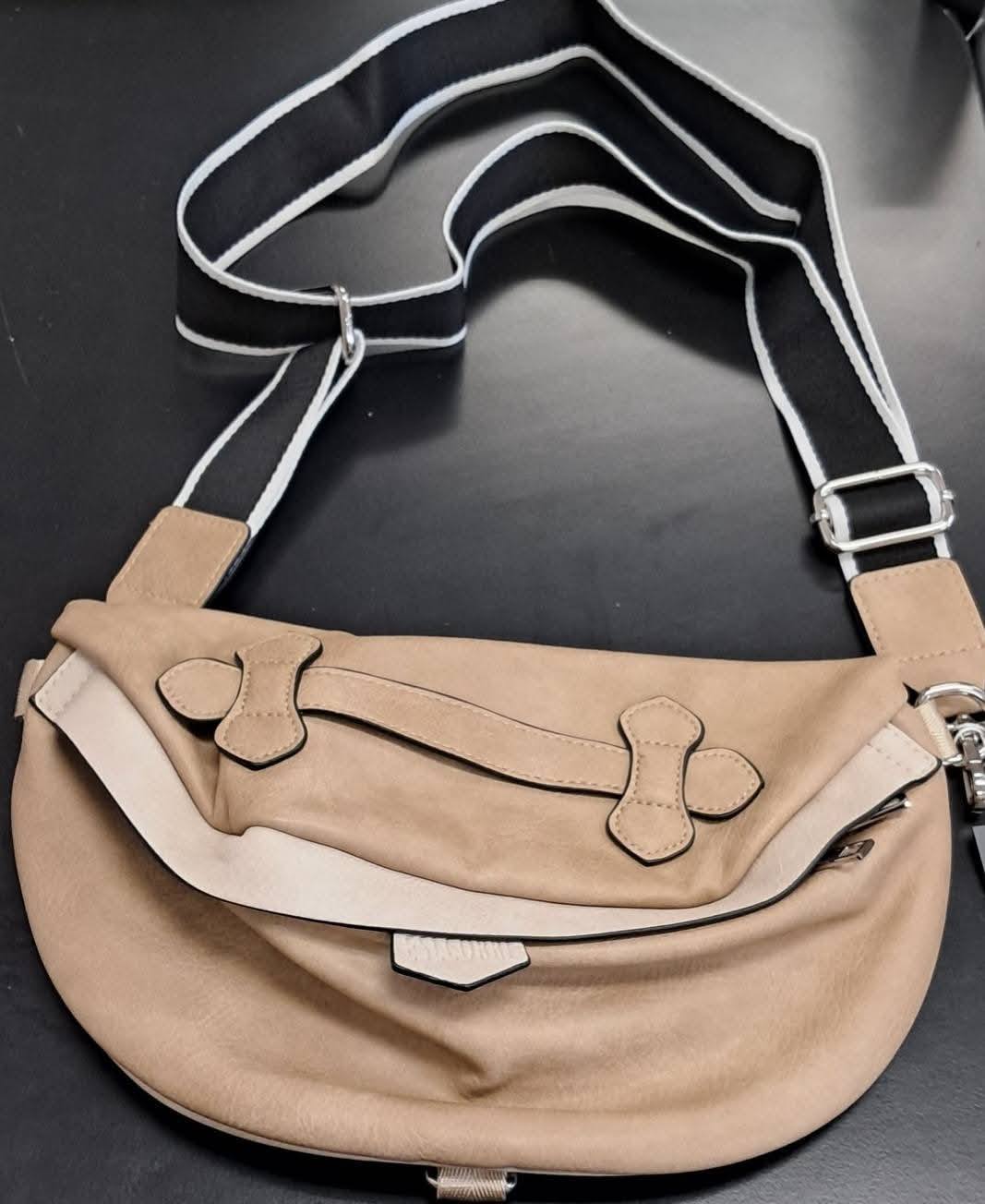 Women's Crossbody Bag- Tan