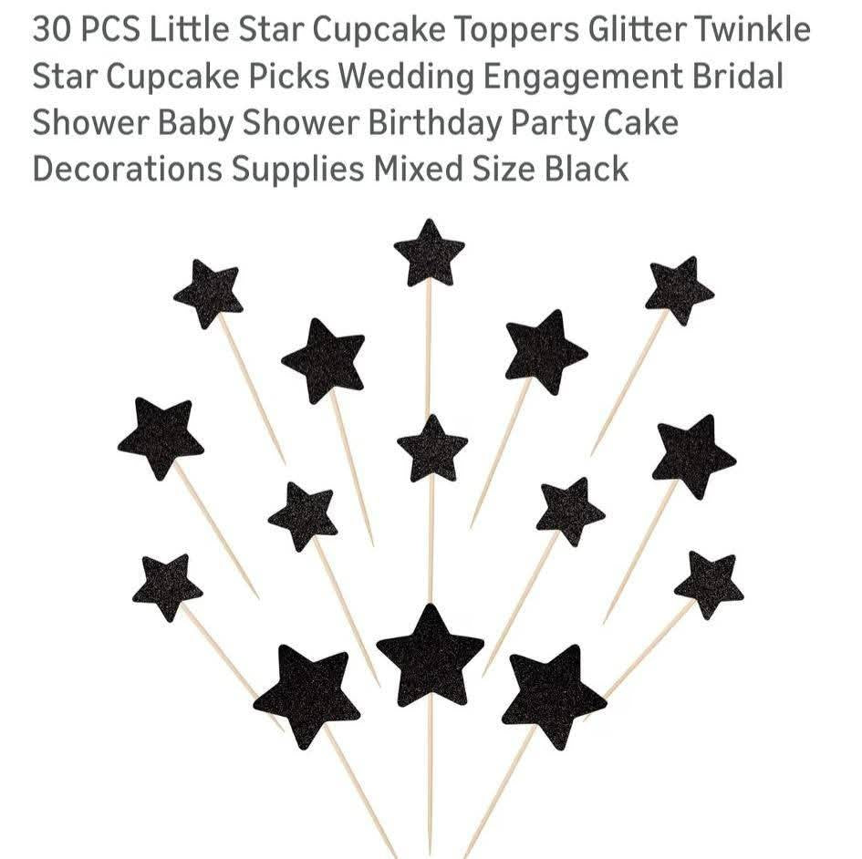 Little Star Cupcake Toppers