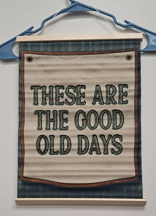 Hanging Scroll Sign