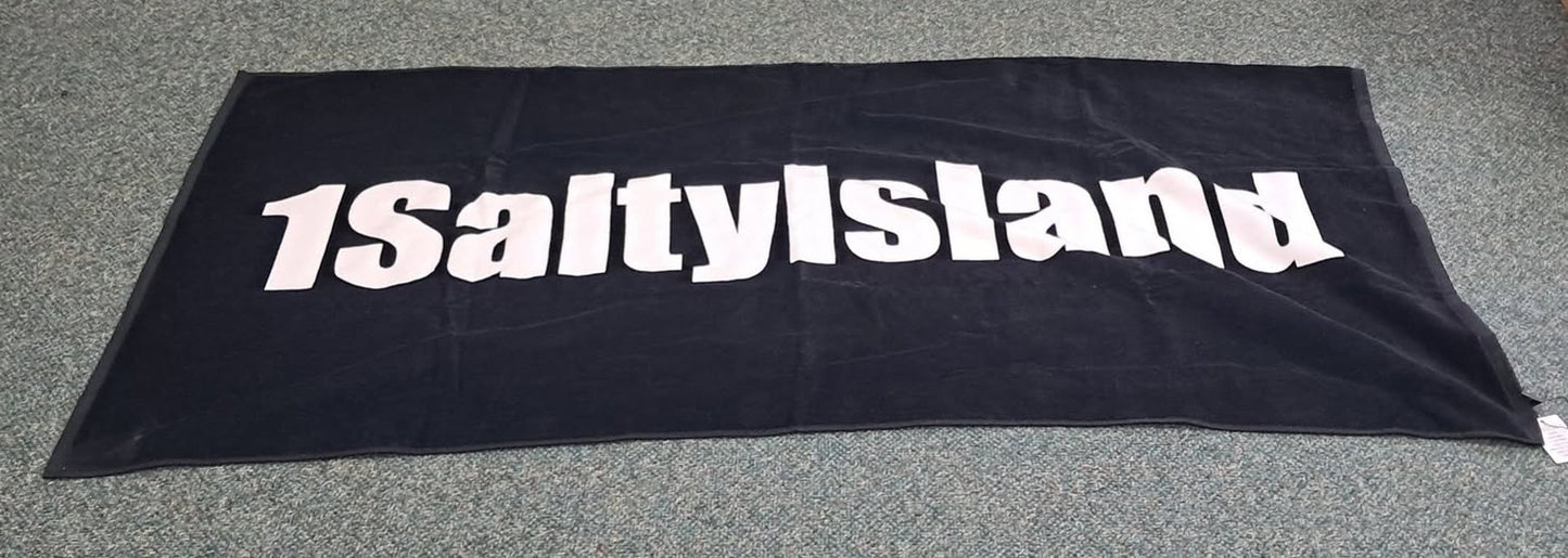 Salty Island Beach Towel