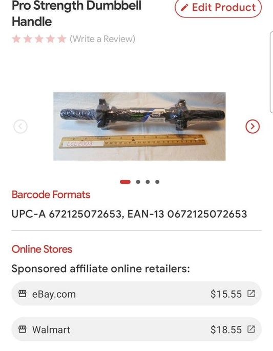 ProStrength Dumbbell Handle